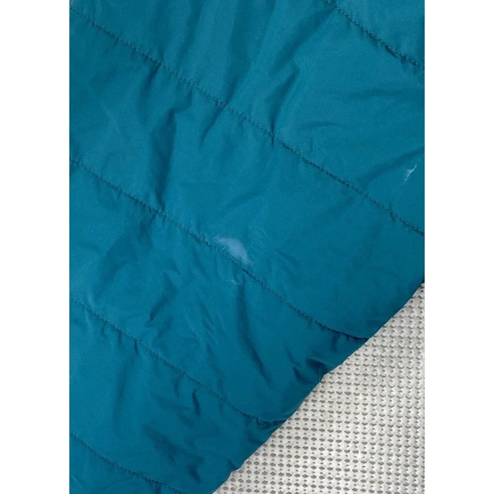 Eddie Bauer First Ascent Ignite Lite Jacket Men's TXL Green Reversible Hooded‎